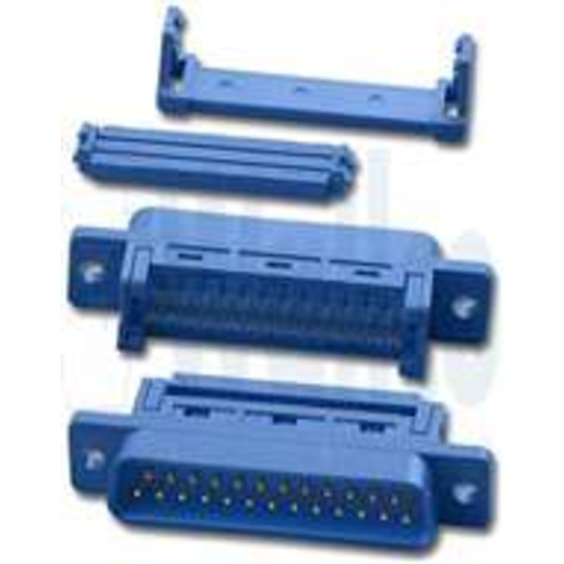 Pan Pacific IDC-25M-BLUE, DB25 Male IDC Type ALL Plastic Shell