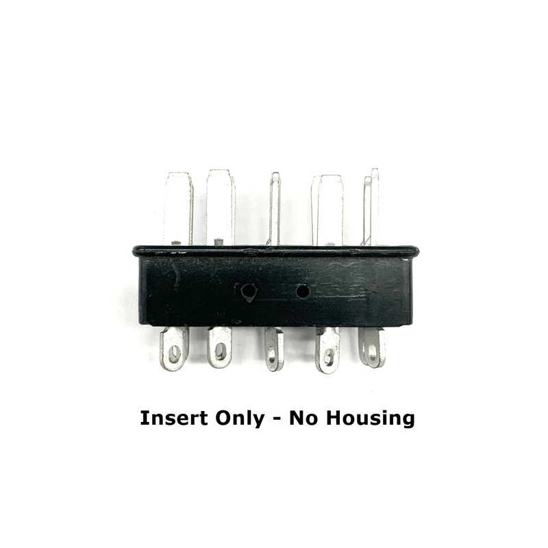 Cinch Jones P310, 10 Pin MALE INSERT used in P310CCT connectors ~ 10A @ 250V AC