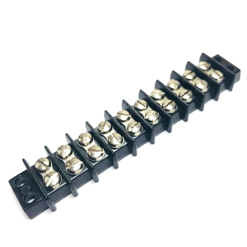 TRW Cinch/Beau 10-140, 10 Position Terminal Block Barrier, Strip 15A @ 250V AC