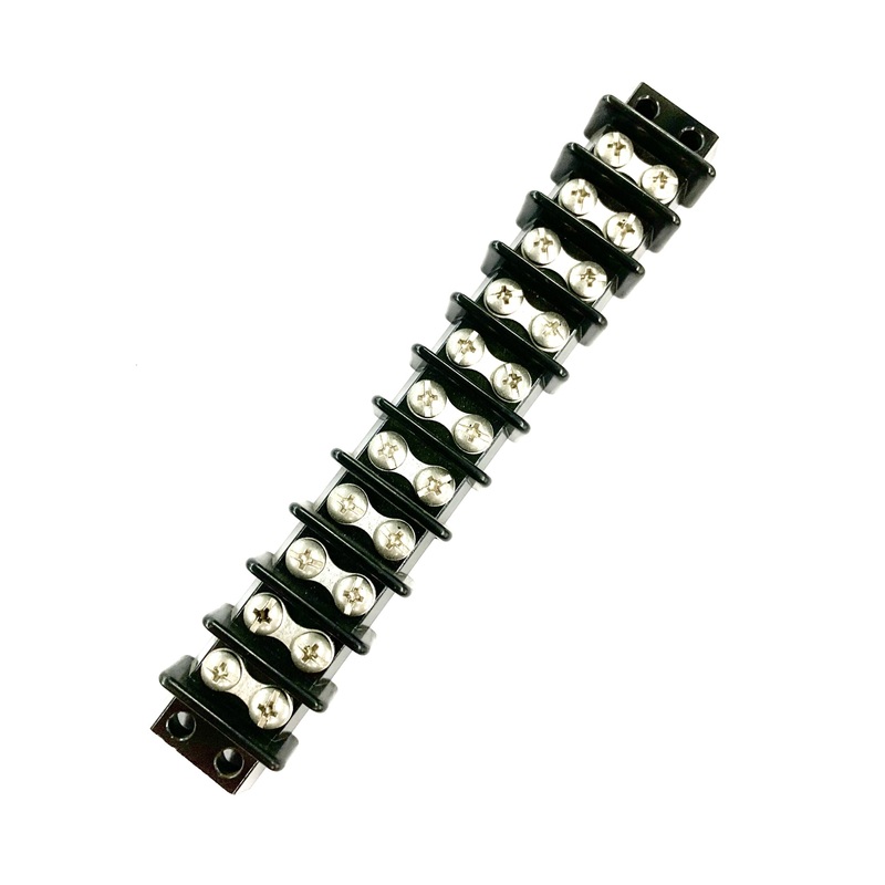 TRW Cinch/Beau 11-142, 11 Position Terminal Block Barrier, Strip 30A @ 250V AC