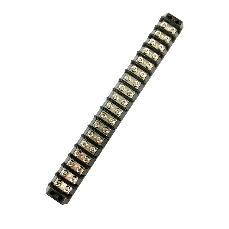TRW Cinch/Beau 18-142, 18 Position Terminal Block Barrier, Strip 30A @ 250V AC