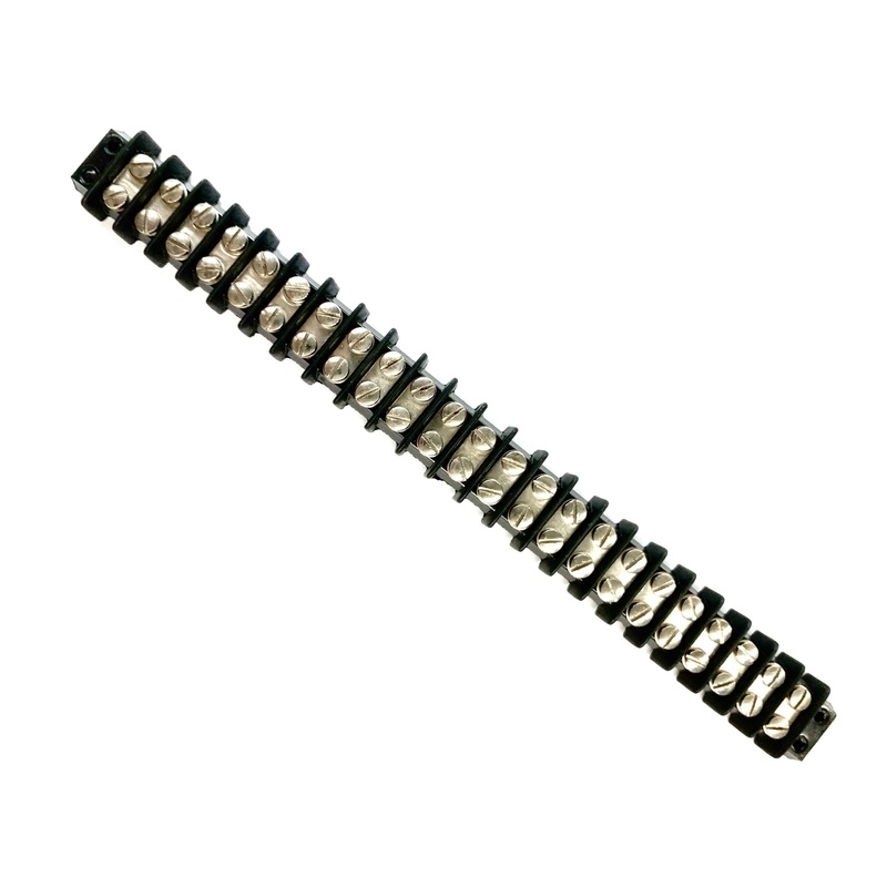 TRW Cinch/Beau 23-141, 23 Position Terminal Block Barrier, Strip 20A @ 250V AC