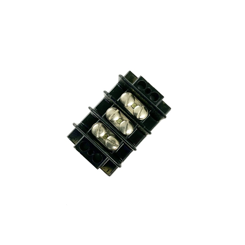 TRW Cinch/Beau 3-142, 3 Position Terminal Block Barrier, Strip 30A @ 250V AC
