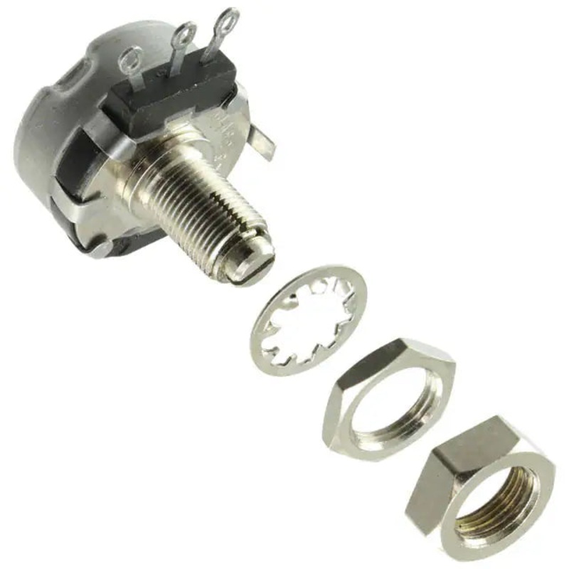 Clarostat 53C2-50K-S, 2 Watt 50K Ohm Linear Potentiometer ~ MIL RV4LAYSA503A