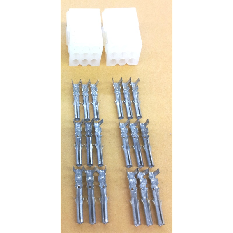 Philmore 61-149, 1 Pair of 9 Pin 0.062″ Female Molex Connectors w/18 Female Pins