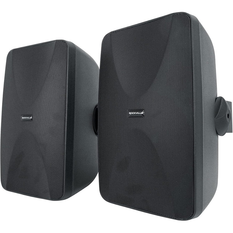 MVwet-6525B, MVO Pair 6.5″ 70V IPX55 Indoor/Outdoor Wall Speakers