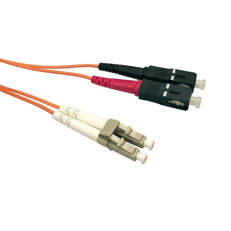 Shaxon FCSCLC10M, SC to LC 62.5/125u Multi-Mode Fiber Optic Cable ~ 10 Meters