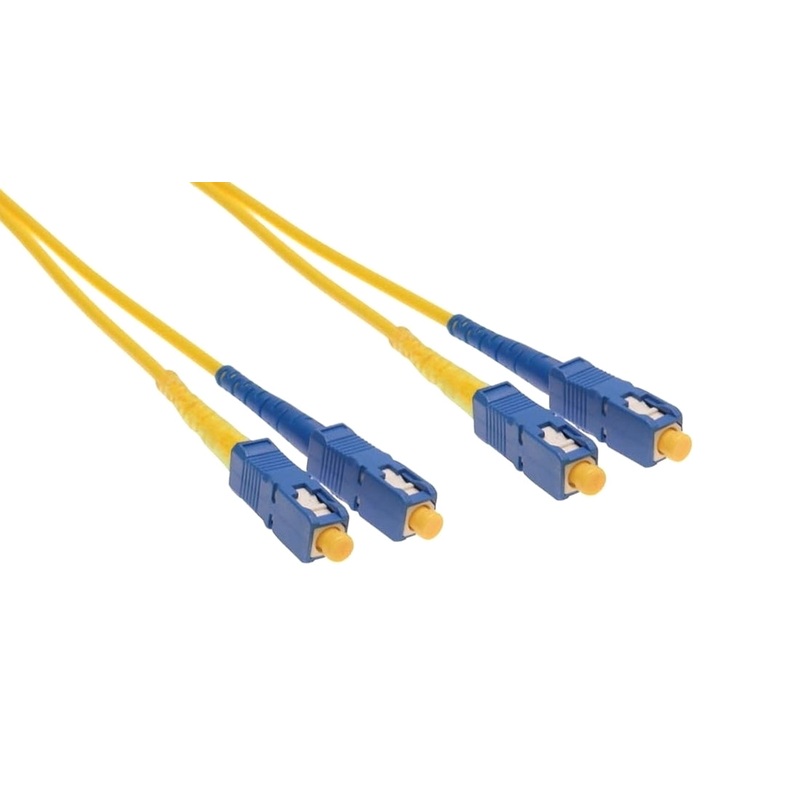 Shaxon FCSCSCS03M, SC to SC 8.3/125u Single-Mode Fiber Optic Cable ~ 3 Meters