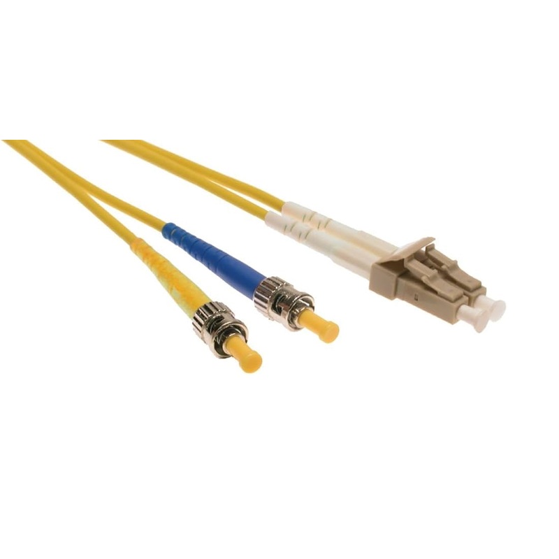 Shaxon FCSTLCS03M, ST to LC 8.3/125u Single-Mode Fiber Optic Cable ~ 3 Meters
