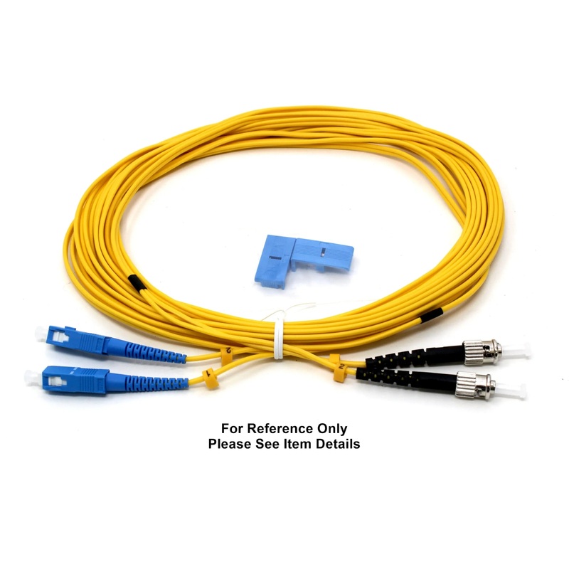 Shaxon FCSTSCS03M, ST to ST 8.3/125u Single-Mode Fiber Optic Cable ~ 3 Meters