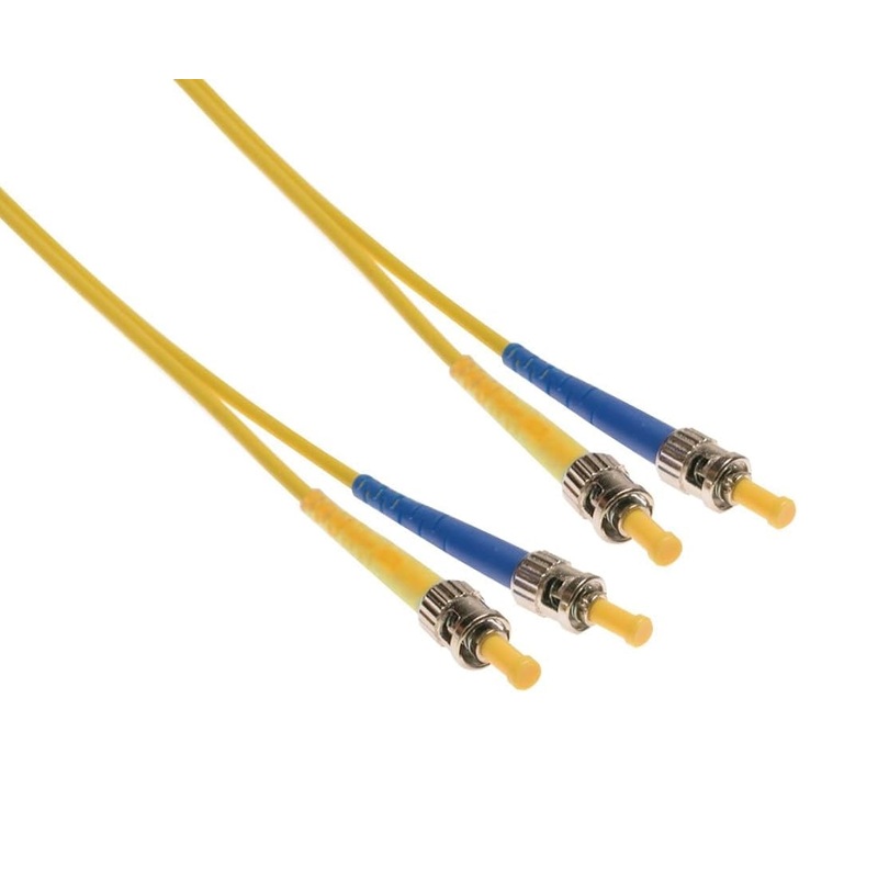 Shaxon FCSTSTS05M, ST to ST 8.3/125u Single-Mode Fiber Optic Cable ~ 5 Meters