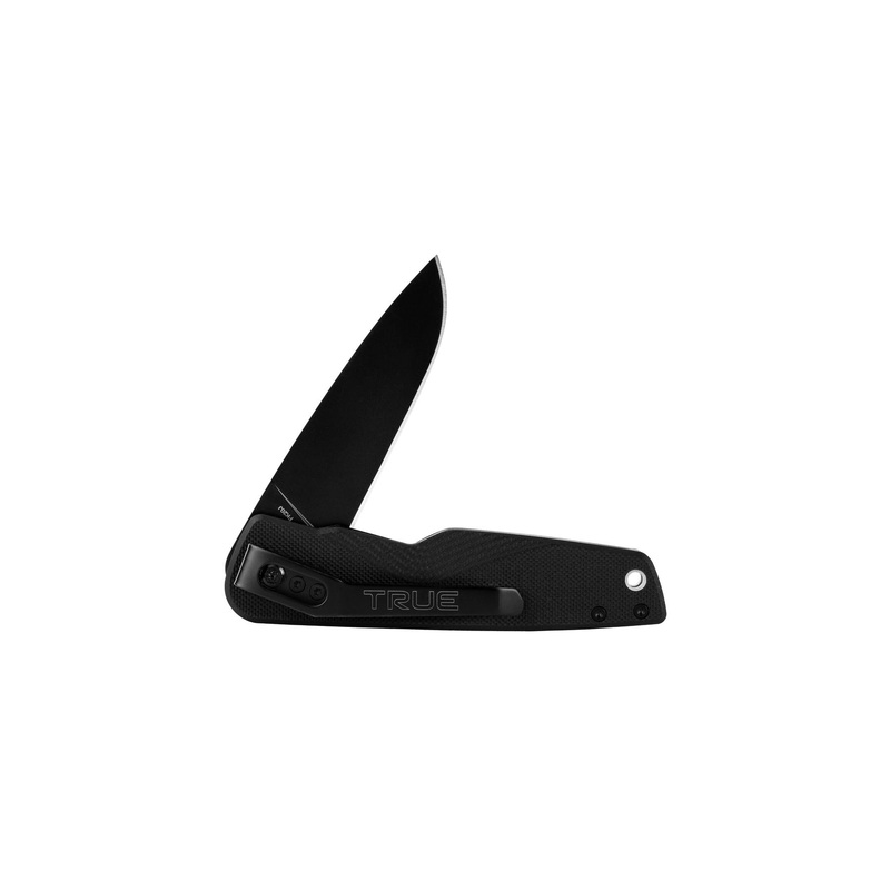 TRUE TRU-FMK-0006 Ball Bearing Flipper Knife with 3” Drop Point Blade