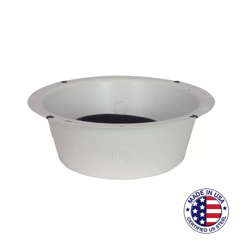 8XD4, Lowell Recessed Steel Enclosure for 8 inch Speaker