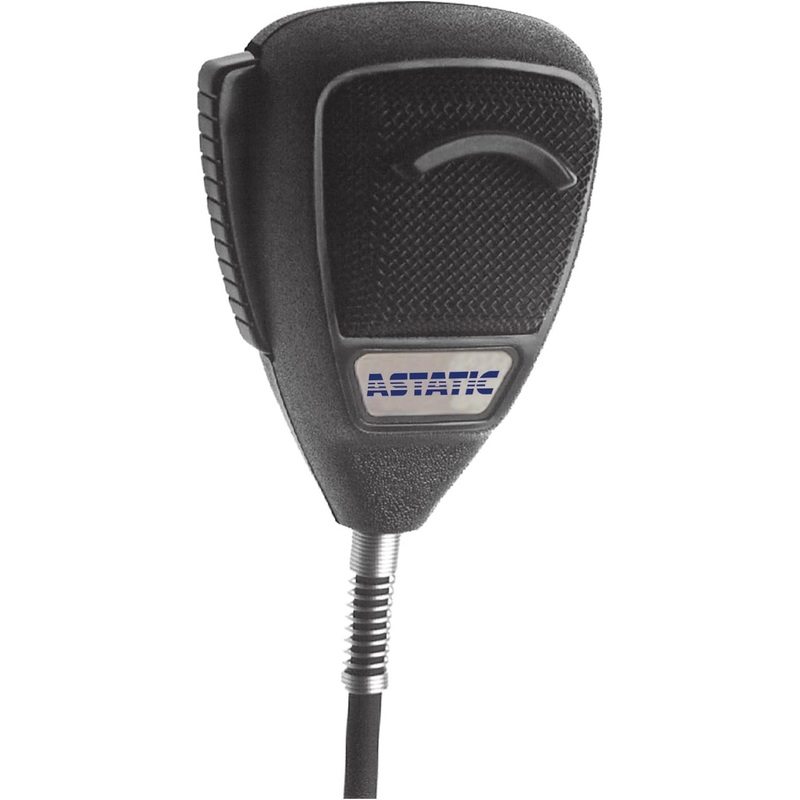 Astatic 631L Noise-Canceling Omni Dynamic Palmheld Microphone with Talk Switch