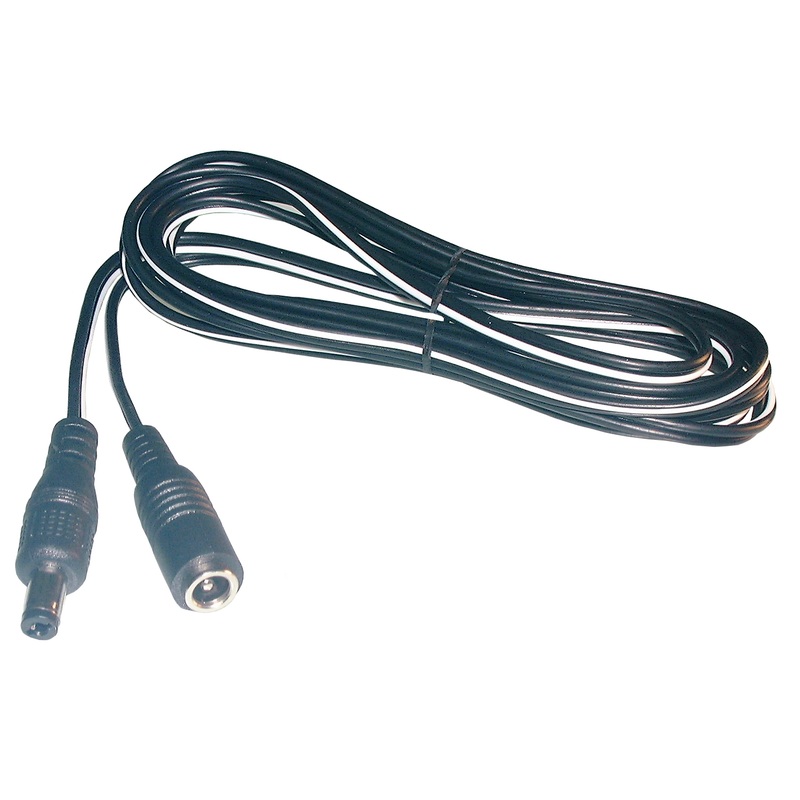 Philmore # 48-1032, 12 Foot Male to Female 2.1mm x 5.5mm Coaxial Power Cable