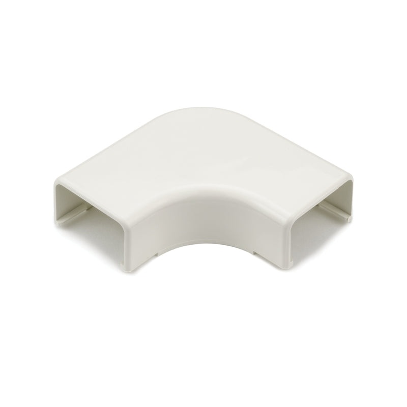 HellermannTyton TSR3FW-25, 1-3/4″ Office White Elbow Cover (250-03253)