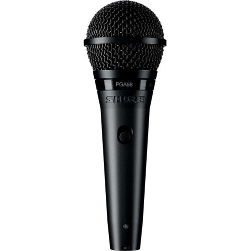 Shure PGA58-XLR – Cardioid Dynamic Vocal Microphone with 15′ XLR Cable