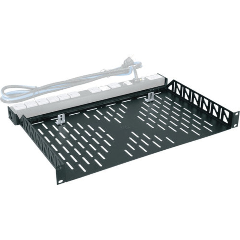 U1V, Middle Atlantic 1RU Utility Rackshelf, 10.4 Inches Deep, Vented