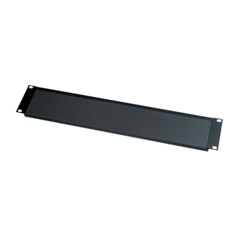 VTF2, Middle Atlantic 2RU Rack Vent Panel, Perforated with 25% Open Area