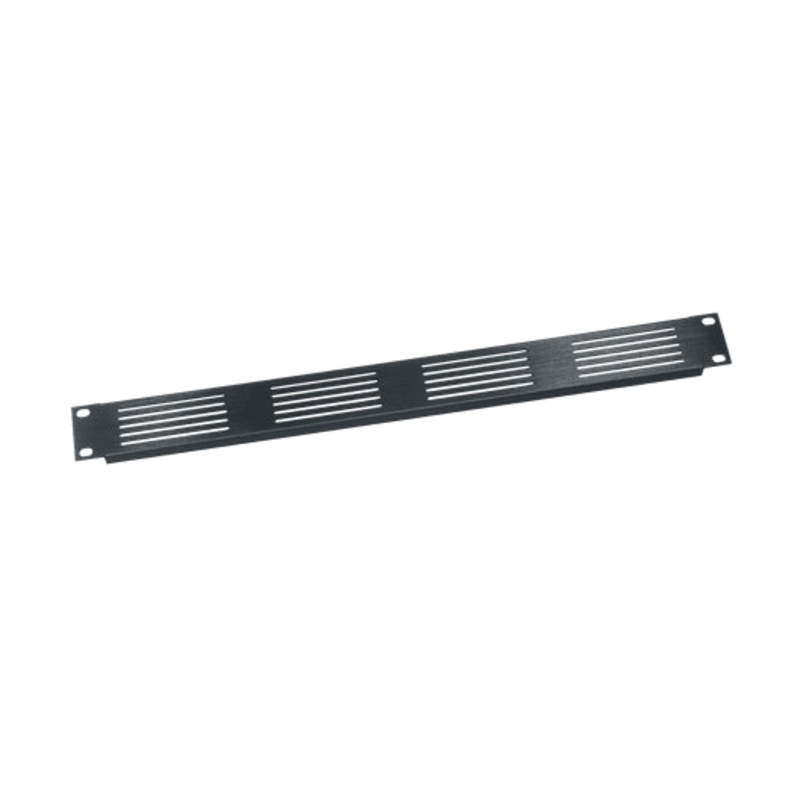 VTP-1, Middle Atlantic 1RU Rack Vent Panel, Slotted with 20% Open Area