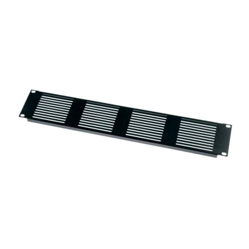 VTP-2, Middle Atlantic 2RU Rack Vent Panel, Slotted with 20% Open Area