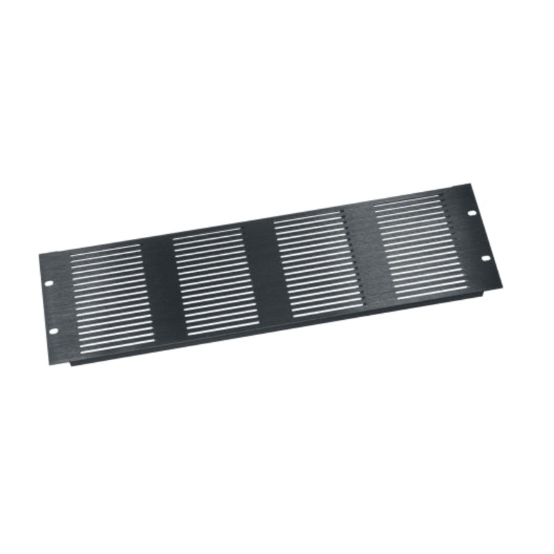 VTP-3, Middle Atlantic 3RU Rack Vent Panel, Slotted with 20% Open Area