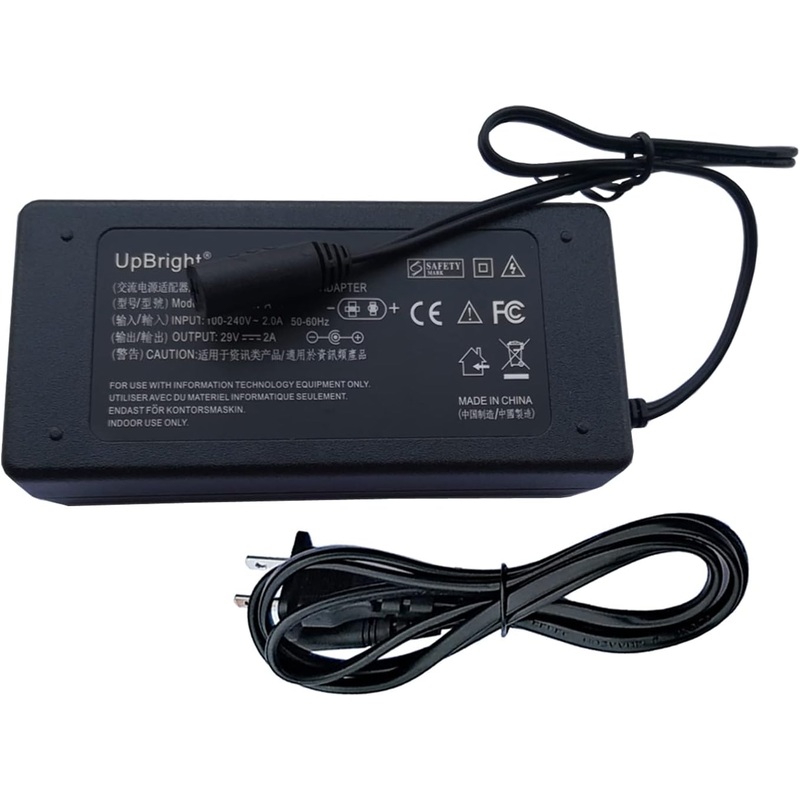 02-290018 2-Pin 29V AC/DC Adapter Compatible with Okin Refined Electric Technology Model 02-290018 V/N JLDP.10.025.000 JLDP.10.022.000 02290018 Lift Chair Recliner DC29V 1.8A 52.2W 29.0V Power Supply
