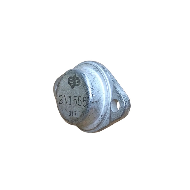 2N1555 PNP Germanium Transistor, 15A @ 80V Audio & Switching ~ TO-3 (121)