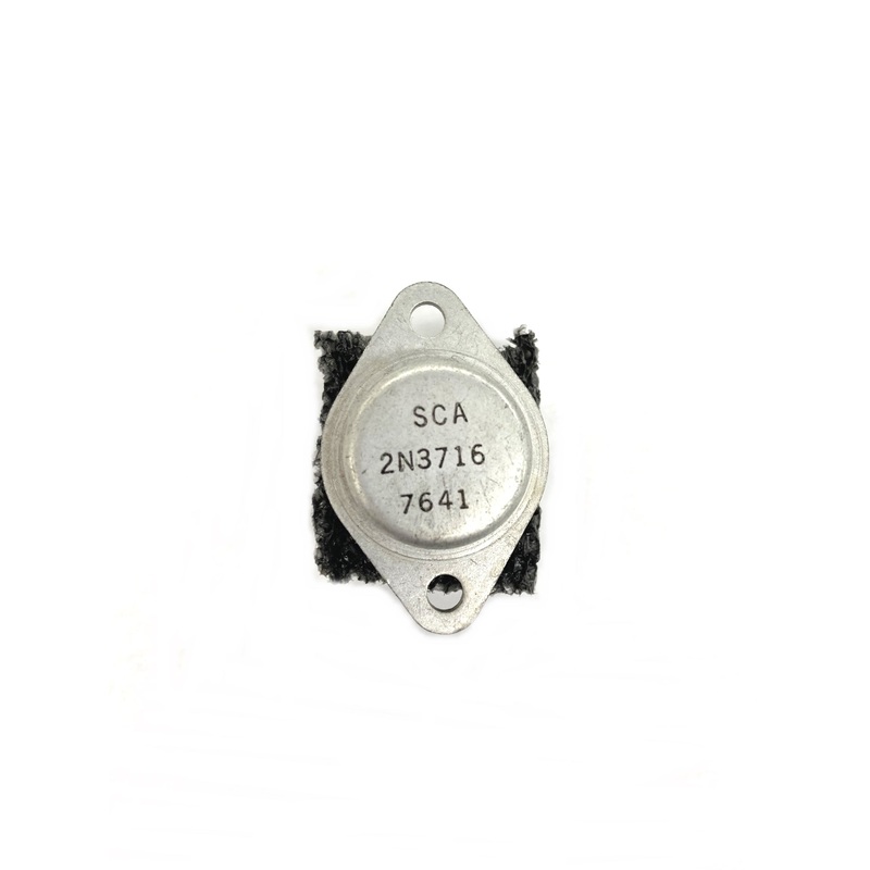 2N3716 NPN Silicon Transistor, 10A @ 80V Audio Power Amp & Switch ~ TO-3