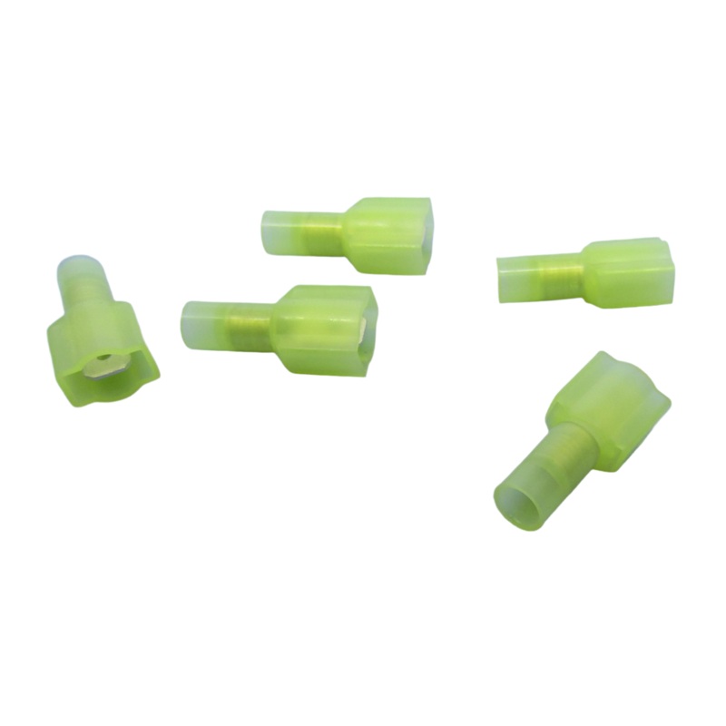 65-5765, Philmore Fully Insulated Quick Connect Male Terminal 12-10/.250 5pk