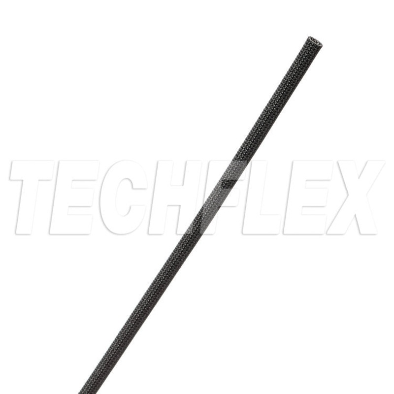 FGLG.10BK Foort,  Techflex Hi-Temp Flexible Fiberglass Sleeving 1200F 10AWG Black