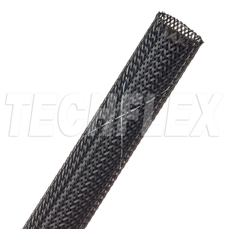 FRN0.50TB-By FT Flexo Flame Retardant – 1/2″ – Black w/ White Tracer
