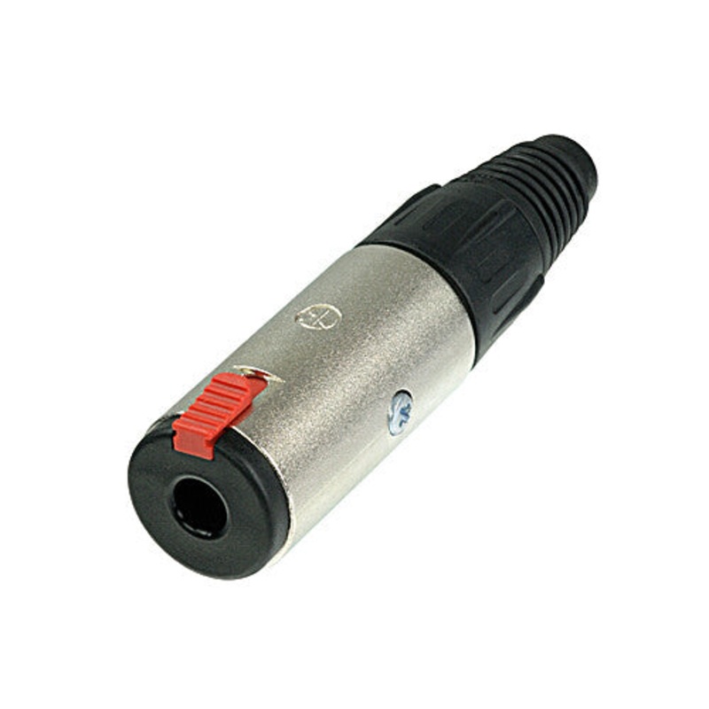 NJ3FC6, Neutrik Locking 1/4: Phone Plug, In-Line