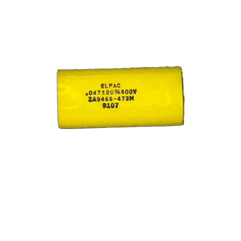 ZA9468-473M,100 pack  Qual Capacitor 0.047 UF 600 VDC 20 Elpac Metalized Polyester Film Zb9468-473m