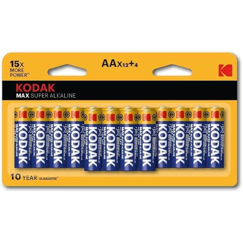 Kodak CAT-30413504 Max AA Battery 16 pack