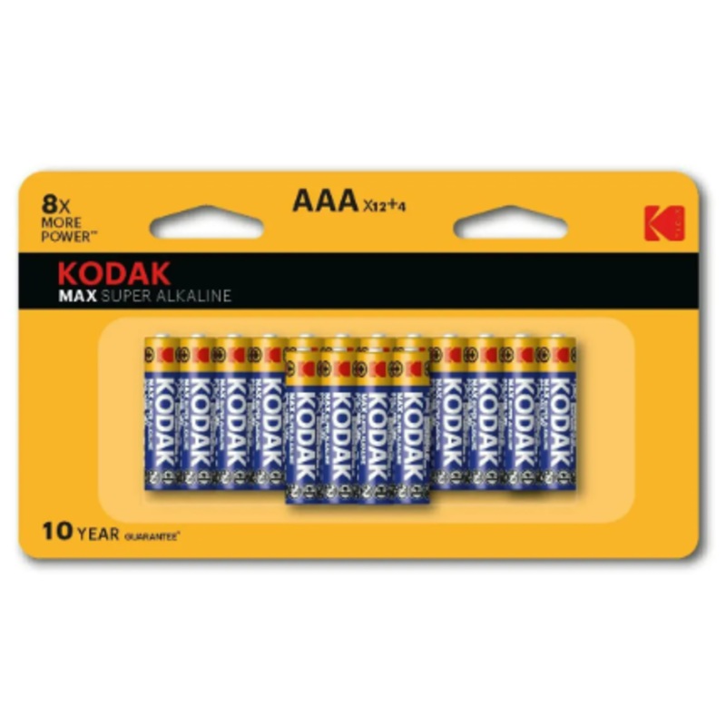 Kodak CAT-30413511 Max AAA Battery 16 Pack