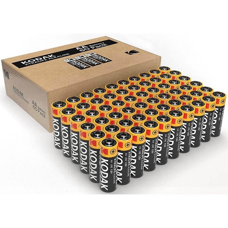 Kodak CAT-30422636 Xtralife AA Battery 60 Pack