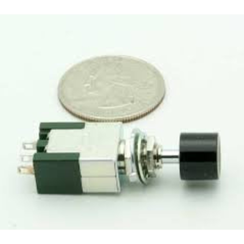 GC Electronics 35-404 Panel Mount Push Button Switch, Push-On Push-On, 3A 125VAC