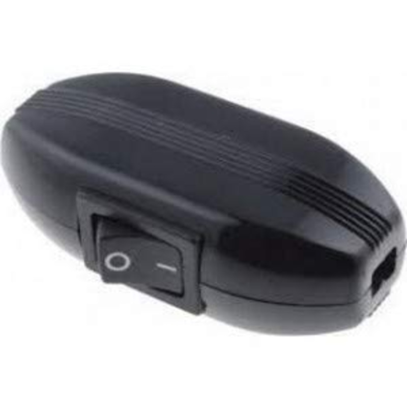 Feed-Thru Rocker Cord Switch, SPST 30-9851