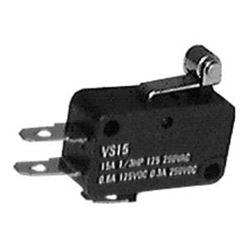 Miniature Snap Action Momentary Switch w/ Short Roller Lever – SPDT : 30-2080