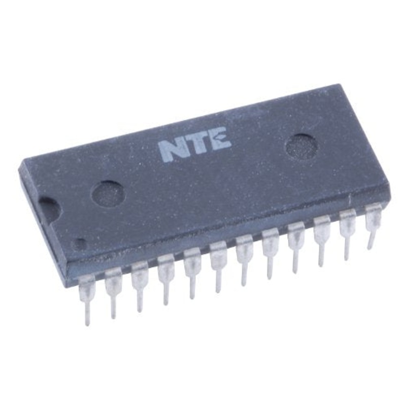 NTE4514B INTEGRATED CIRCUIT CMOS 4-BIT LATCH TO 16-LINE DECODER 24-LEAD DIP OUTPUT HIGH ON SELECT