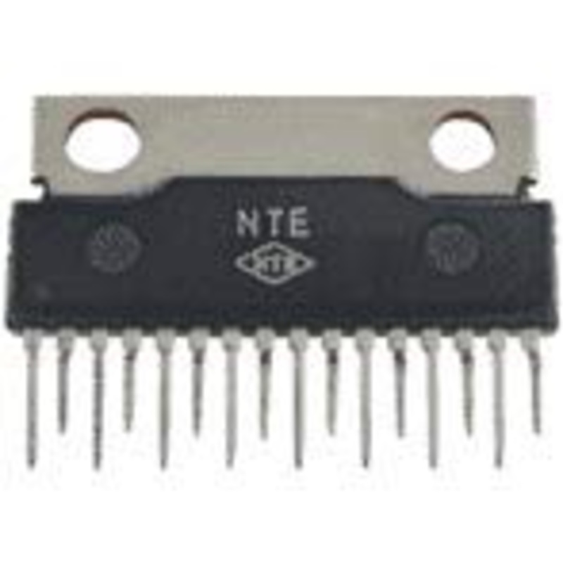 NTE7059 IC – DUAL BTL 14W AUDIO POWER AMP 16-LEAD SIP VCC = 13.2V TYPICAL