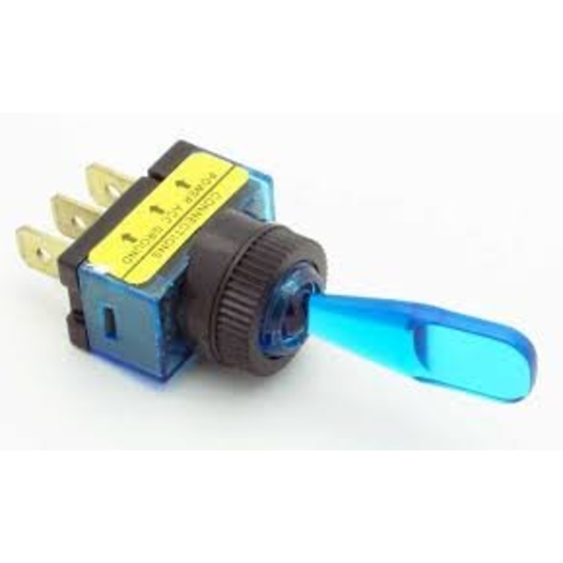 Philmore 30-12153 Auto/Marine Lighted Toggle Switch Blue