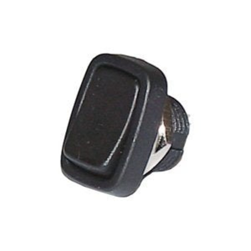 Rectangular Bezel Round Rocker Switch – SPST / On – Off : 30-16150