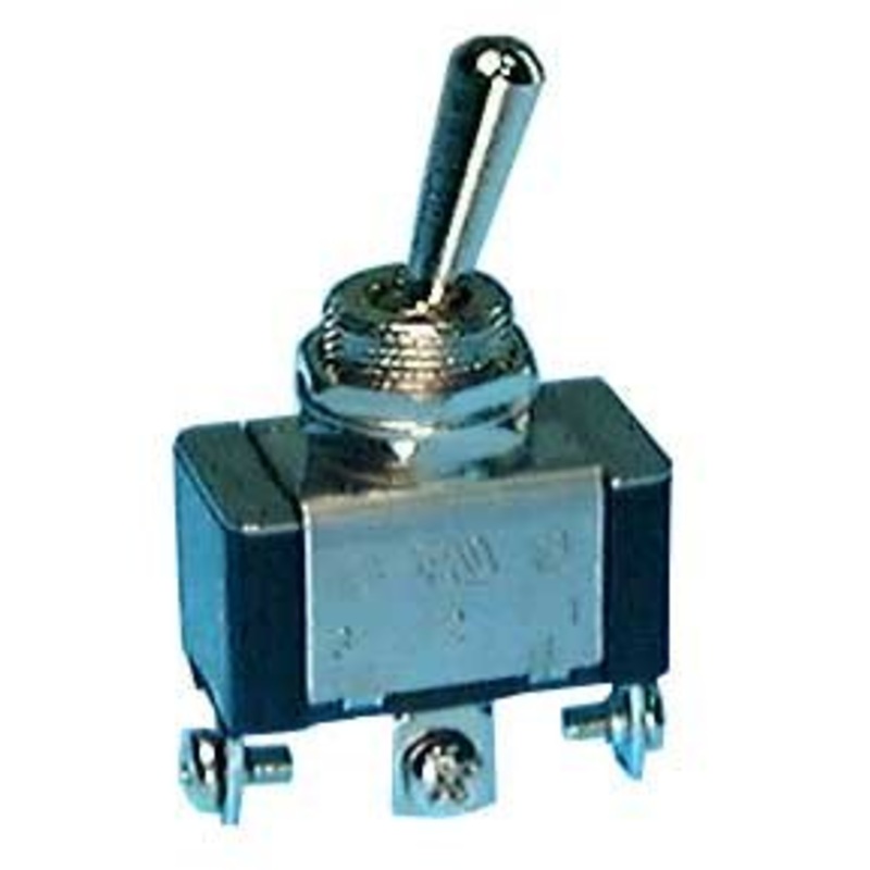 30-10124 Toggle, SPDT 10A @125V, On-On