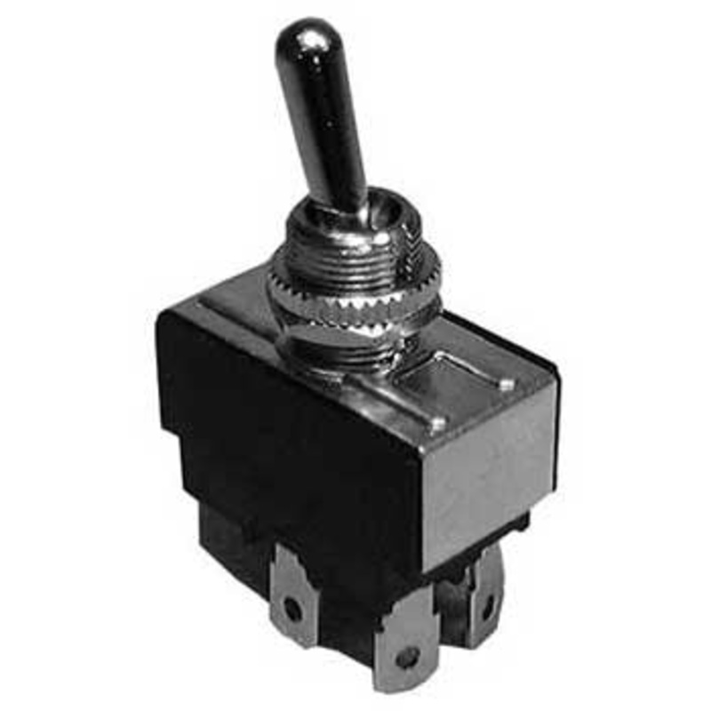 30-325 Toggle, DPDT 20A @ 125V, On-Off-On