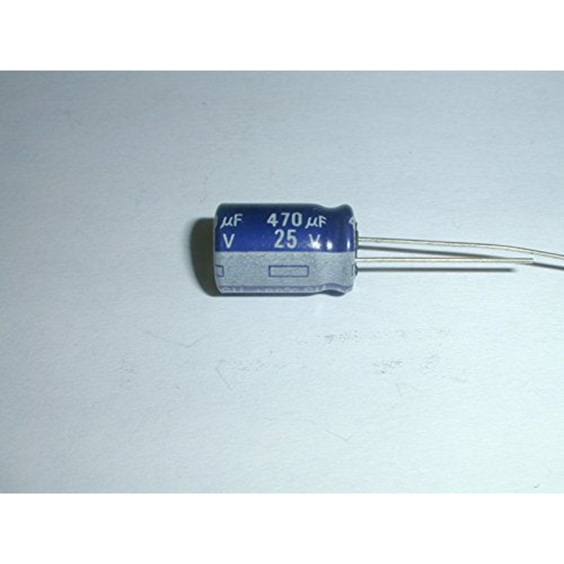 ECE-A1EU471 ELECT 470UF 25V 85C RA (5 PIECES)