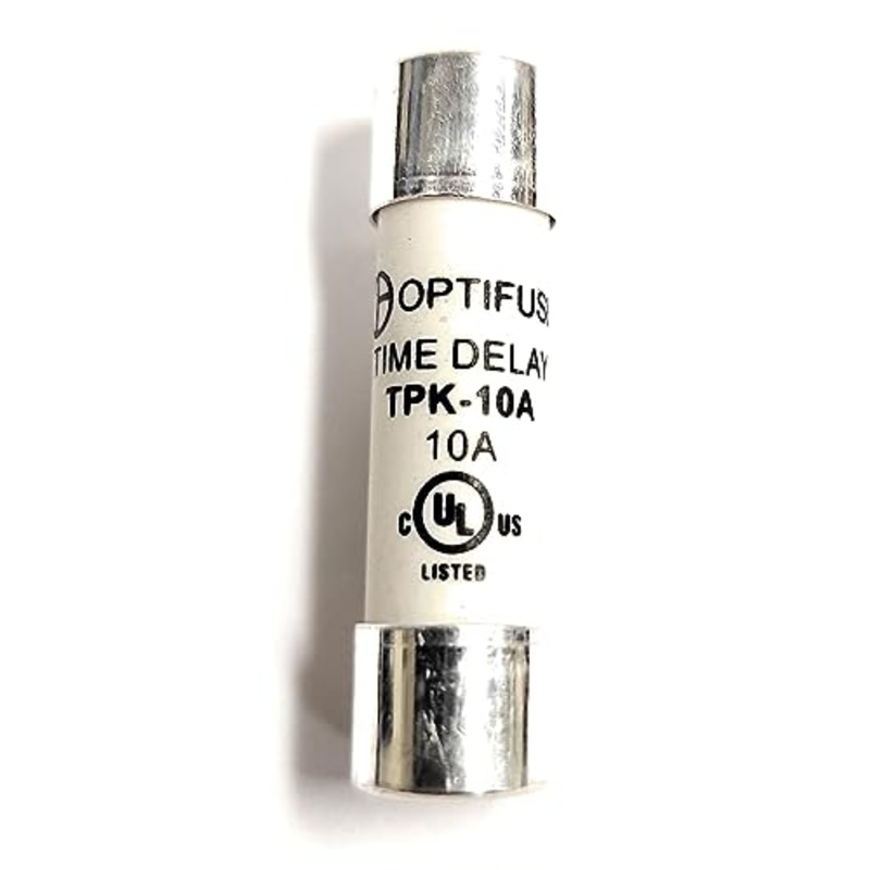 Fuse 10 AMP 500V OPTIFUSE TPK-10A (1PC) EQUIV to FNQ-10 FLQ010 ATQ10 TIME DELAY Fuse UL Listed 1.5 INCH Long