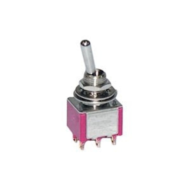 Miniature Toggle Switch – DPDT / On – On : 30-10012