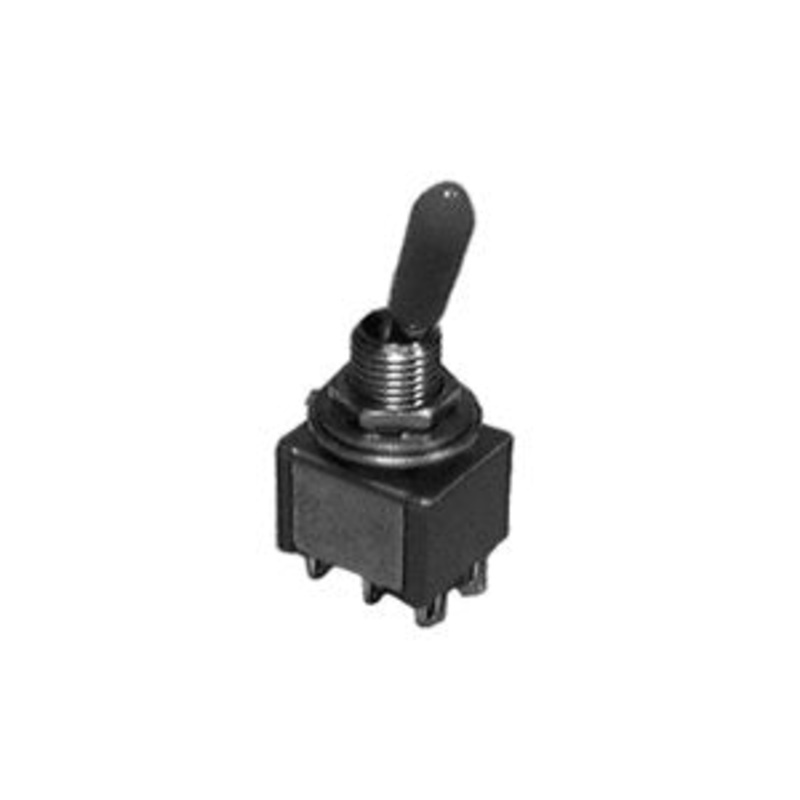 Miniature Toggle Switch – DPDT / On – On – On : 30-090